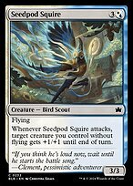 Matte Finish Bloomburrow Seedpod Squire ( #232 )