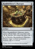 Matte Finish Bloomburrow Bumbleflower's Sharepot ( #244 )