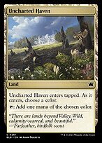 Matte Finish Bloomburrow Uncharted Haven ( #261 )