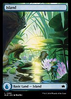Matte Finish Bloomburrow Island ( #266 )