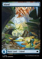 Matte Finish Bloomburrow Island ( #268 )