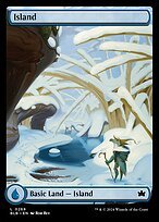 Matte Finish Bloomburrow Island ( #269 )