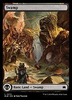 Matte Finish Bloomburrow Swamp ( #272 )