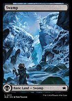 Matte Finish Bloomburrow Swamp ( #273 )
