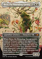 Matte Finish Bloomburrow Beza, the Bounding Spring ( #287 )