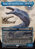 Matte Finish Bloomburrow Eluge, the Shoreless Sea ( #288 )