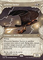 Matte Finish Bloomburrow Jackdaw Savior ( #296 )