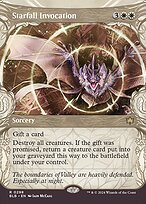Matte Finish Bloomburrow Starfall Invocation ( #298 )