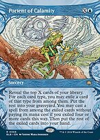 Matte Finish Bloomburrow Portent of Calamity ( #306 )
