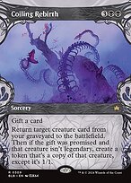 Matte Finish Bloomburrow Coiling Rebirth ( #309 )