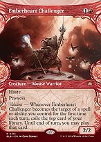 Matte Finish Bloomburrow Emberheart Challenger ( #315 )
