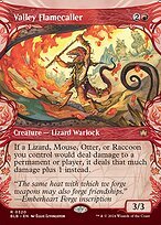 Matte Finish Bloomburrow Valley Flamecaller ( #320 )