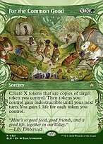 Matte Finish Bloomburrow For the Common Good ( #321 )
