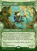 Matte Finish Bloomburrow Mistbreath Elder ( #323 )