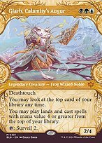Matte Finish Bloomburrow Glarb, Calamity's Augur ( #331 )