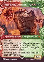 Matte Finish Bloomburrow Hugs, Grisly Guardian ( #333 )
