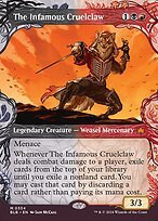 Matte Finish Bloomburrow The Infamous Cruelclaw ( #334 )