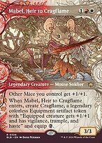 Matte Finish Bloomburrow Mabel, Heir to Cragflame ( #336 )