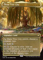 Matte Finish Bloomburrow Three Tree City ( #337 )