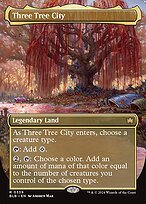 Matte Finish Bloomburrow Three Tree City ( #339 )