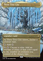 Matte Finish Bloomburrow Three Tree City ( #340 )