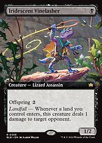 Matte Finish Bloomburrow Iridescent Vinelasher ( #359 )