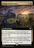 Matte Finish Bloomburrow Lunar Convocation ( #366 )