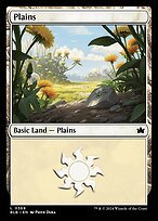Matte Finish Bloomburrow Plains ( #369 )