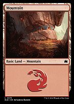 Matte Finish Bloomburrow Mountain ( #375 )