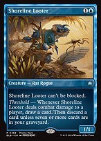 Matte Finish Bloomburrow Shoreline Looter ( #382 )
