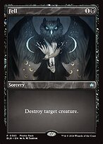 Matte Finish Bloomburrow Fell ( #383 )