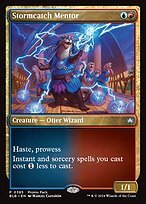 Matte Finish Bloomburrow Stormcatch Mentor ( #385 )