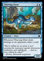 Matte Finish Bloomburrow Thieving Otter ( #390 )