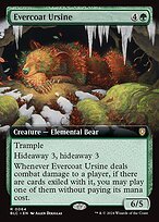 Glossy Finish Bloomburrow Commander Evercoat Ursine ( #64 )