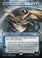 Glossy Finish Bloomburrow Commander Narset, Parter of Veils ( #76 )