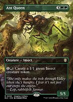 Glossy Finish Bloomburrow Commander Ant Queen ( #80 )