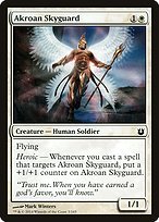 Matte Finish Born of the Gods Akroan Skyguard ( #3 )