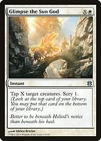 Matte Finish Born of the Gods Glimpse the Sun God ( #13 )