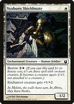 Matte Finish Born of the Gods Nyxborn Shieldmate ( #21 )