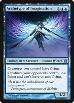 Matte Finish Born of the Gods Archetype of Imagination ( #32 )