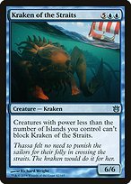 Matte Finish Born of the Gods Kraken of the Straits ( #42 )