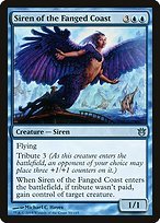 Matte Finish Born of the Gods Siren of the Fanged Coast ( #50 )