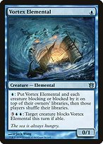 Matte Finish Born of the Gods Vortex Elemental ( #56 )