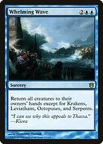 Matte Finish Born of the Gods Whelming Wave ( #57 )