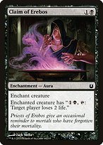Matte Finish Born of the Gods Claim of Erebos ( #64 )