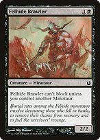 Matte Finish Born of the Gods Felhide Brawler ( #70 )