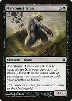 Matte Finish Born of the Gods Marshmist Titan ( #76 )
