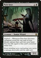 Matte Finish Born of the Gods Pain Seer ( #80 )