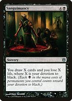 Matte Finish Born of the Gods Sanguimancy ( #81 )