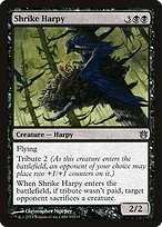 Matte Finish Born of the Gods Shrike Harpy ( #83 )